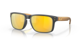 OAKLEY Holbrook Matte Carbon Prizm 24K Polarized