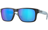 OAKLEY Holbrook XS Matte Transparent Stonewash Prizm Sapphire Polarized