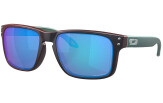 Päikeseprillid OAKLEY Holbrook Matte Black/Red Colorshift Prizm Sapphire