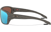 Päikeseprillid OAKLEY Split Shot Woodgrain Collection Prizm Deep Water Polarized
