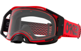Krossiprillid OAKLEY Airbrake MX Moto Red Clear