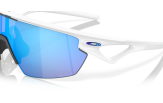 Päikeseprillid OAKLEY Sphaera Matte White Prizm Sapphire Polarized