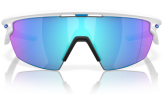 Päikeseprillid OAKLEY Sphaera Matte White Prizm Sapphire Polarized