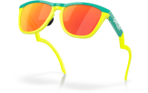 Päikeseprillid OAKLEY Frogskins Hybrid Celeste/Tennis Ball Yellow Prizm Ruby
