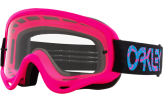 Krossiprillid OAKLEY O-Frame MX Pink Splatter Clear