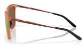Päikeseprillid OAKLEY Sielo SQ Matte Transparent Ginger Prizm Rose Gold Polarized