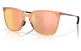 Päikeseprillid OAKLEY Sielo SQ Matte Transparent Ginger Prizm Rose Gold Polarized
