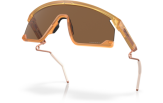 Päikeseprillid OAKLEY BXTR Metal Matte Transparent Light Curry Prizm Bronze