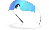Päikeseprillid OAKLEY Cybr Zero Polished White Prizm Sapphire