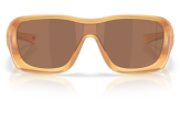Päikeseprillid OAKLEY De la salle Matte Trans Light Curry ​Prizm Tungsten