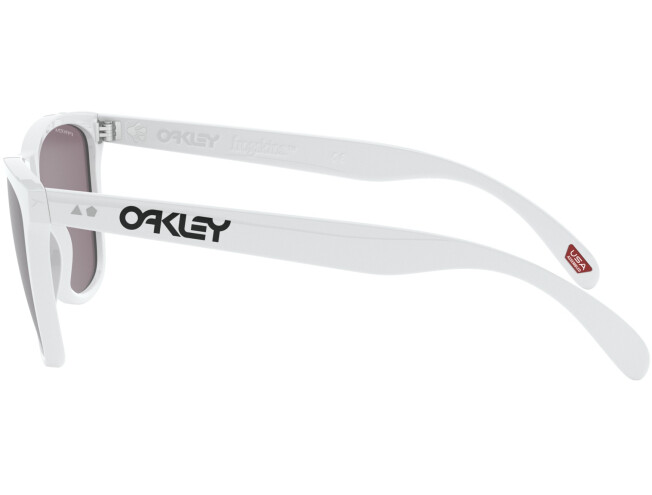 OAKLEY Frogskins 35th Anniversary Polished White Prizm Grey