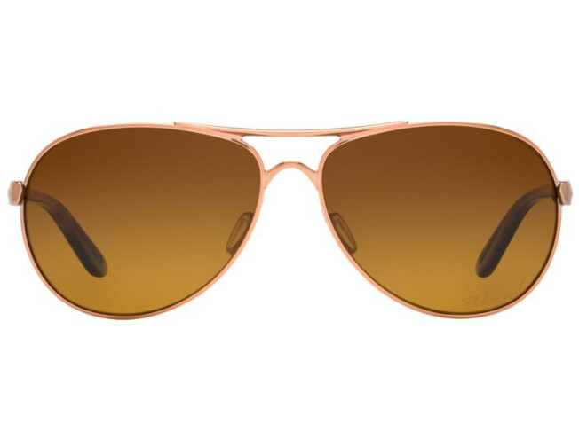 OAKLEY Feedback Rose Gold Brown Gradient Polarized
