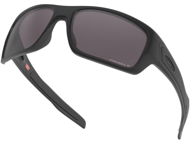 OAKLEY Turbine Matte Black Prizm Grey Polarized