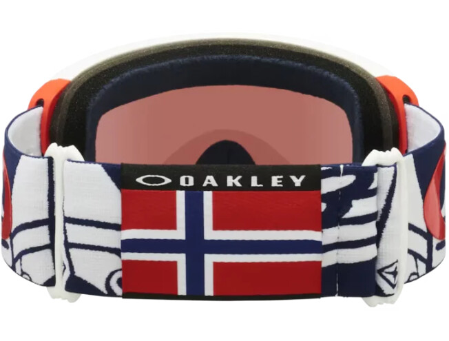 OAKLEY Flight Path L Aleksander Kilde Signature Attacking Viking Prizm Snow Torch Iridium