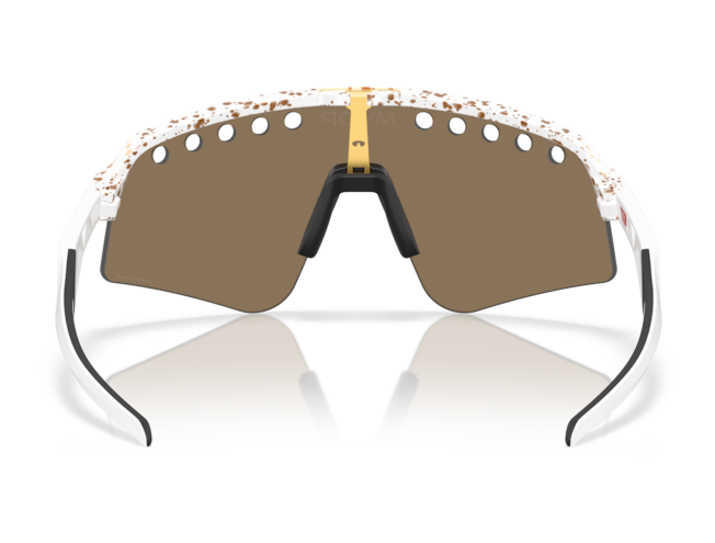 OAKLEY Sutro Lite Sweep Special Ed. "Mathieu Van Der Poel Collection" White splatter Prizm 24k