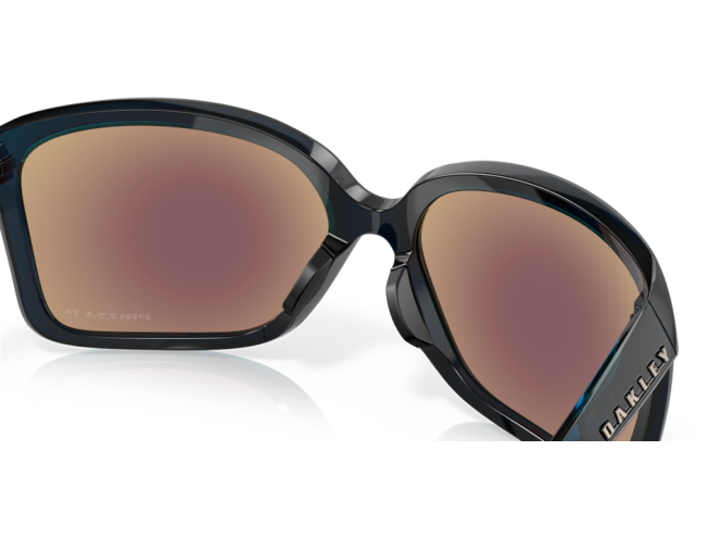 OAKLEY Wildrye Transparent Poseidon Prizm Sapphire Polarized