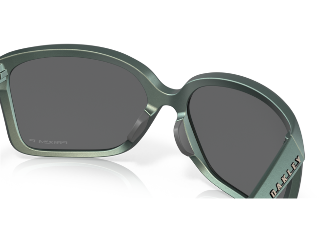 OAKLEY Wildrye Matte Silver/Blue Colorshift Prizm Black Polarized