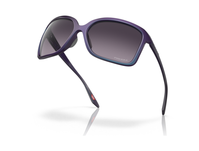 OAKLEY Wildrye Matte Cyan/Purple Colorshift Prizm Grey Gradient