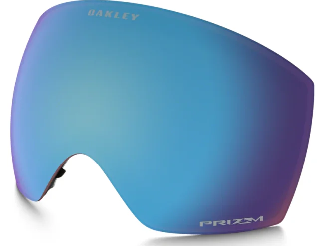Flight Deck L Replacement Lenses Prizm Snow Sapphire Iridium