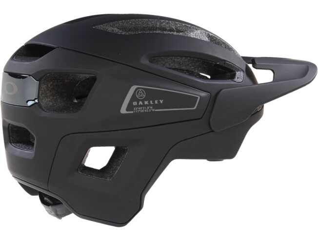 Jalgrattakiiver OAKLEY DRT3 Matte Black/Brushed Metal, S Matte Black/Brushed Metal L