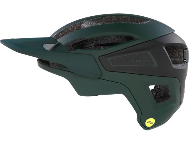 Jalgrattakiiver OAKLEY DRT3 Matte Black/Brushed Metal, S Hunter Green/Satin Black S