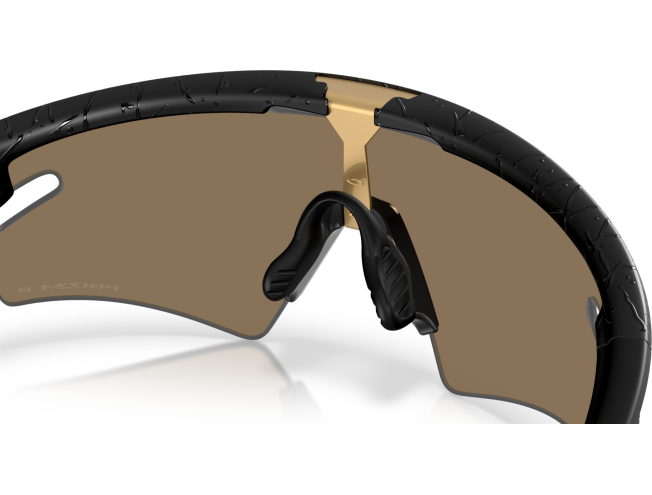 OAKLEY Sphaera Slash Special Ed. "Gridiron Collection" Matte Black Splatter Prizm 24k Polarized