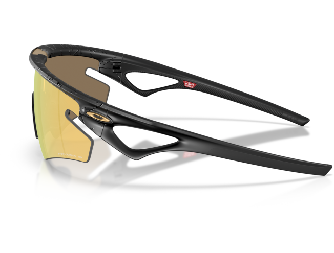 OAKLEY Sphaera Slash Special Ed. "Gridiron Collection" Matte Black Splatter Prizm 24k Polarized