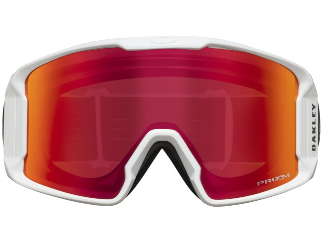 OAKLEY LineMiner L Matte White Prizm Snow Torch Iridium