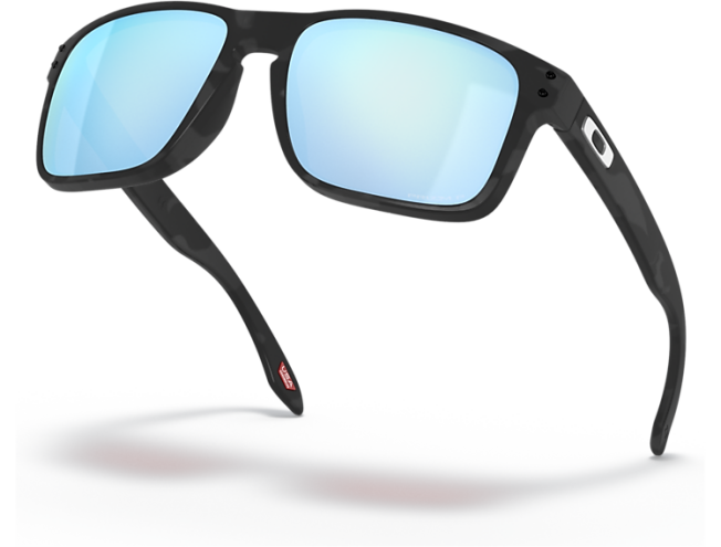 Päikeseprillid OAKLEY Holbrook Matte Black Camo Prizm Deep Water Polarized