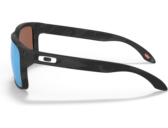 Päikeseprillid OAKLEY Holbrook Matte Black Camo Prizm Deep Water Polarized
