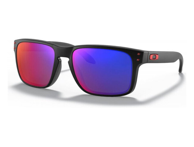 Päikeseprillid OAKLEY Holbrook Matte Black Positive Red Iridium