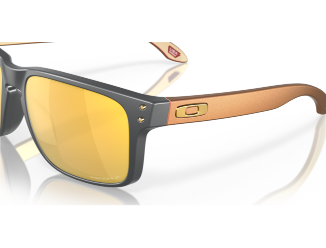 Päikeseprillid OAKLEY Holbrook Matte Carbon Prizm 24K Polarized