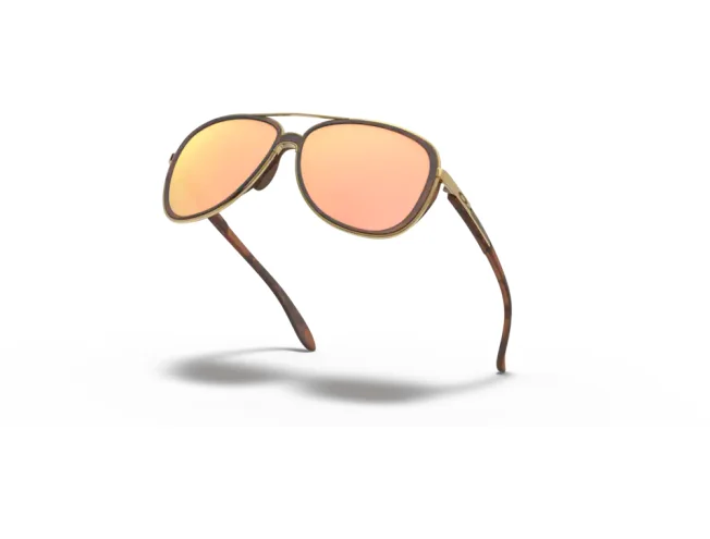 P&auml;ikeseprillid OAKLEY Split Time Brown Tortoise Prizm Rose Gold Polarized