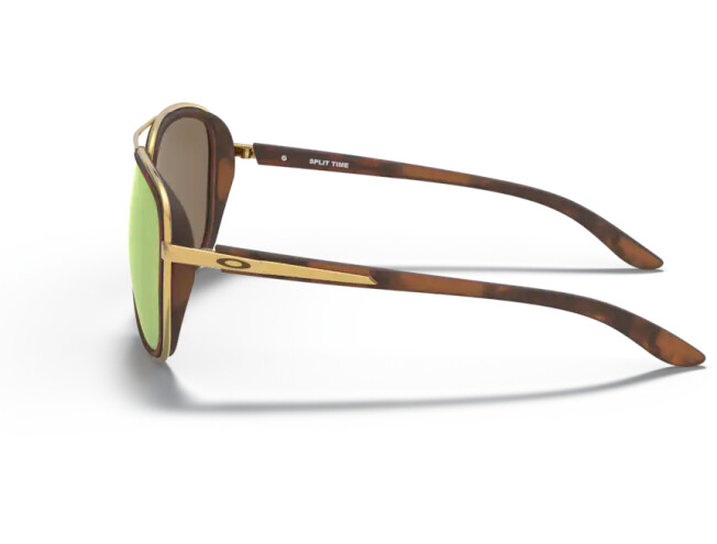 Päikeseprillid OAKLEY Split Time Brown Tortoise Prizm Rose Gold Polarized