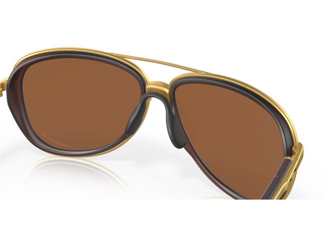 Päikeseprillid OAKLEY Split Time Matte Rootbeer Prizm Tungsten Polarized