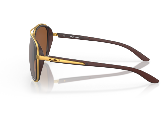 Päikeseprillid OAKLEY Split Time Matte Rootbeer Prizm Tungsten Polarized