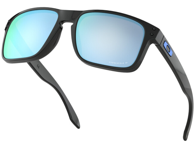 Päikeseprillid OAKLEY Holbrook Polished Black Prizm Deep Water Polarized