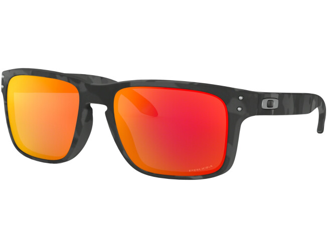 Päikeseprillid OAKLEY Holbrook Black Camo Collection Prizm Ruby