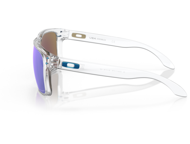 Päikeseprillid OAKLEY Holbrook XL Polished Clear Prizm Sapphire Polarized