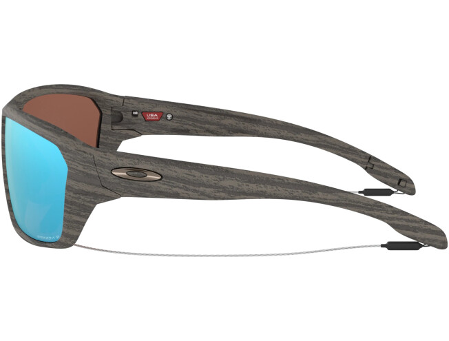 Päikeseprillid OAKLEY Split Shot Woodgrain Collection Prizm Deep Water Polarized
