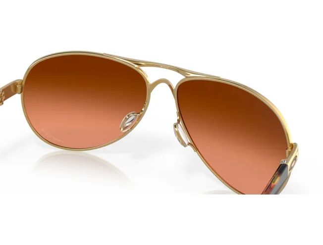 P&auml;ikeseprillid OAKLEY Feedback Роlіѕhеd Gоld Рrіzm Вrоwn Grаdіеnt