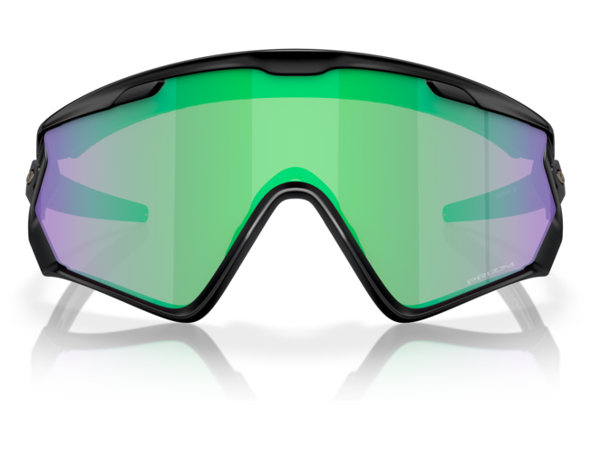 Päikeseprillid OAKLEY Wind Jacket 2.0 Matte Black Prizm Road Jade