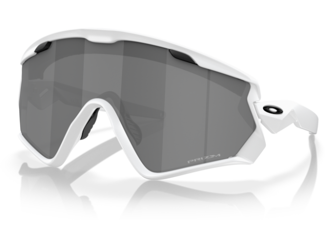 Päikeseprillid OAKLEY Wind Jacket 2.0 Matte White Prizm Black