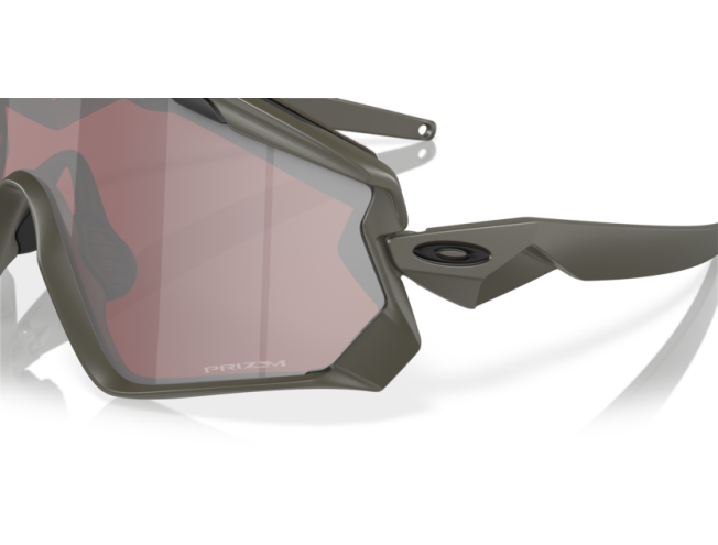 Päikeseprillid OAKLEY Wind Jacket 2.0 Matte Olive Prizm Snow Black Iridium