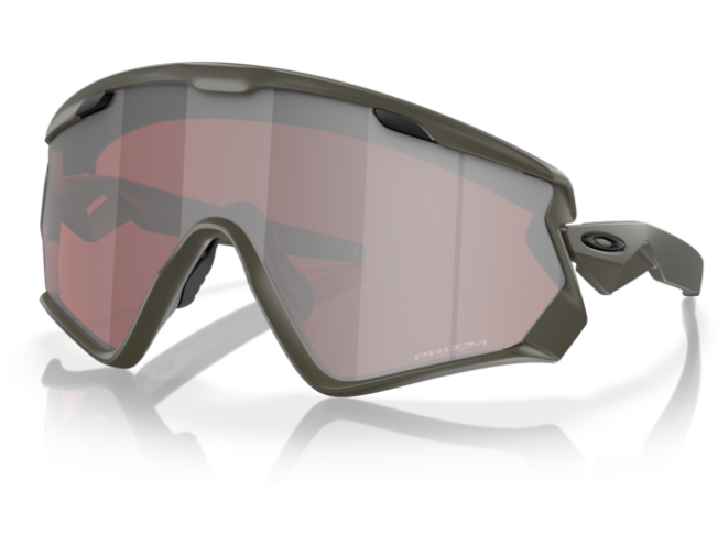 Päikeseprillid OAKLEY Wind Jacket 2.0 Matte Olive Prizm Snow Black Iridium