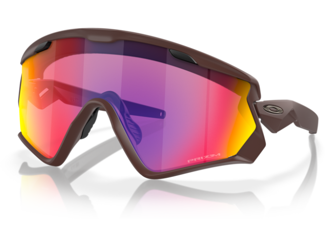 Päikeseprillid OAKLEY Wind Jacket 2.0 Matte Grenache Prizm Road
