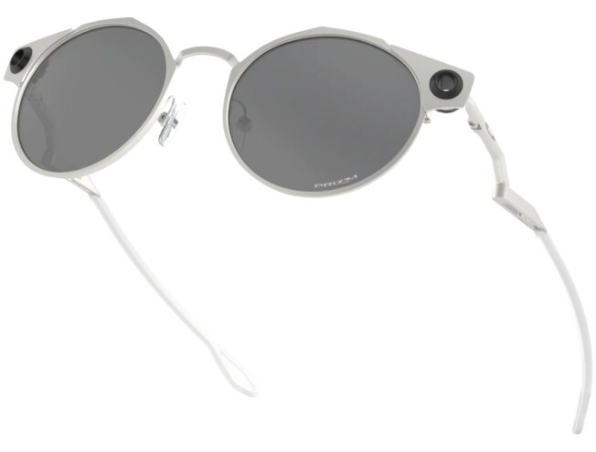 Päikeseprillid OAKLEY Deadbolt Satin Chrome Prizm Black