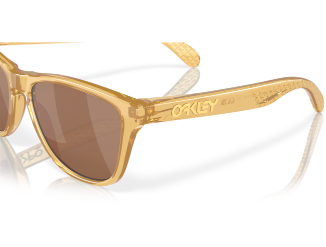 Päikeseprillid OAKLEY Frogskins XS Kylian Mbappé Light Curry Prizm Tungsten