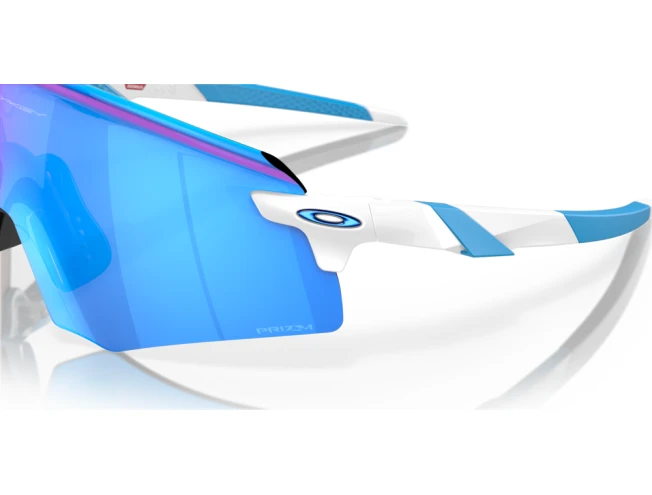 Päikeseprillid OAKLEY Encoder Polished White Prizm Sapphire