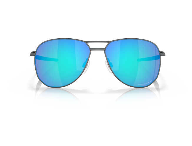 Päikeseprillid OAKLEY Contrail TI Satin Light Steel Prizm Sapphire Polarized